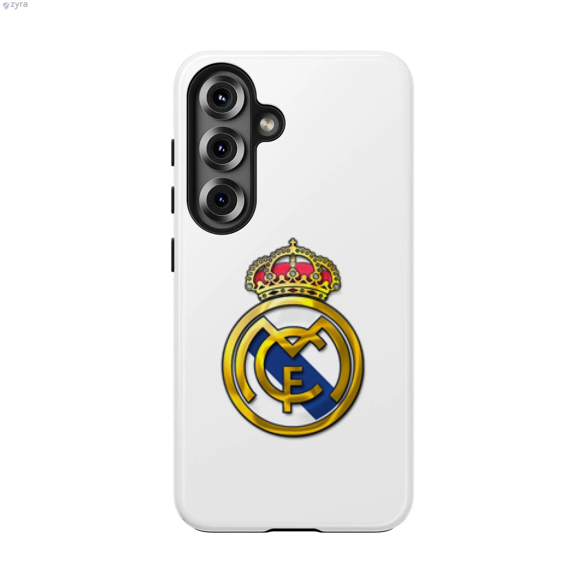 Real Madrid Tough White Gaming Phone Case - Premium Protection & Iconic Style Printify