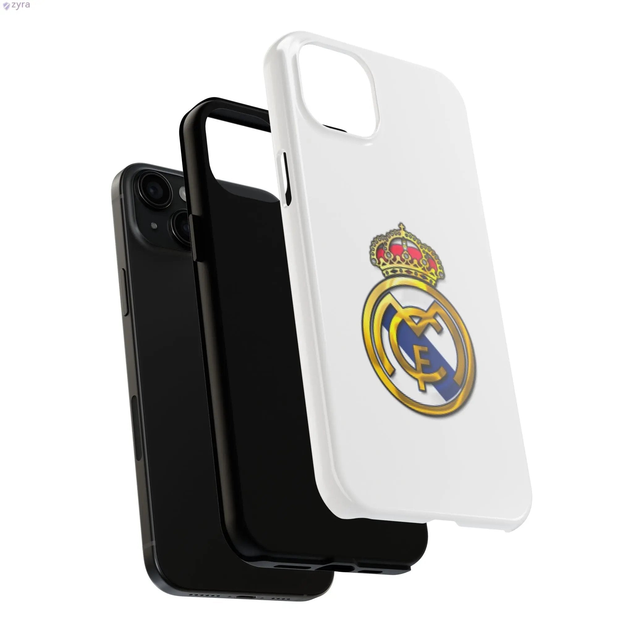 Real Madrid Tough White Gaming Phone Case - Premium Protection & Iconic Style Printify
