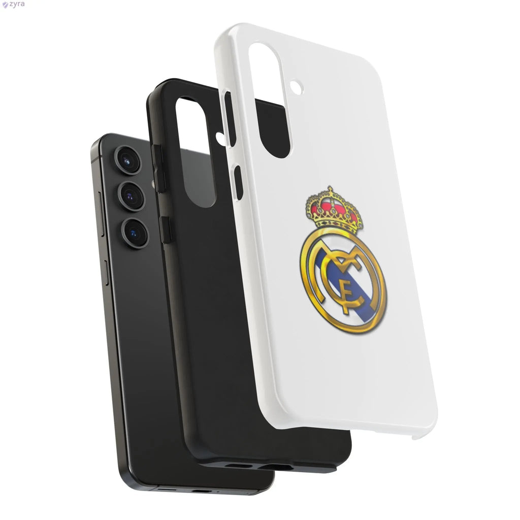 Real Madrid Tough White Gaming Phone Case - Premium Protection & Iconic Style Printify