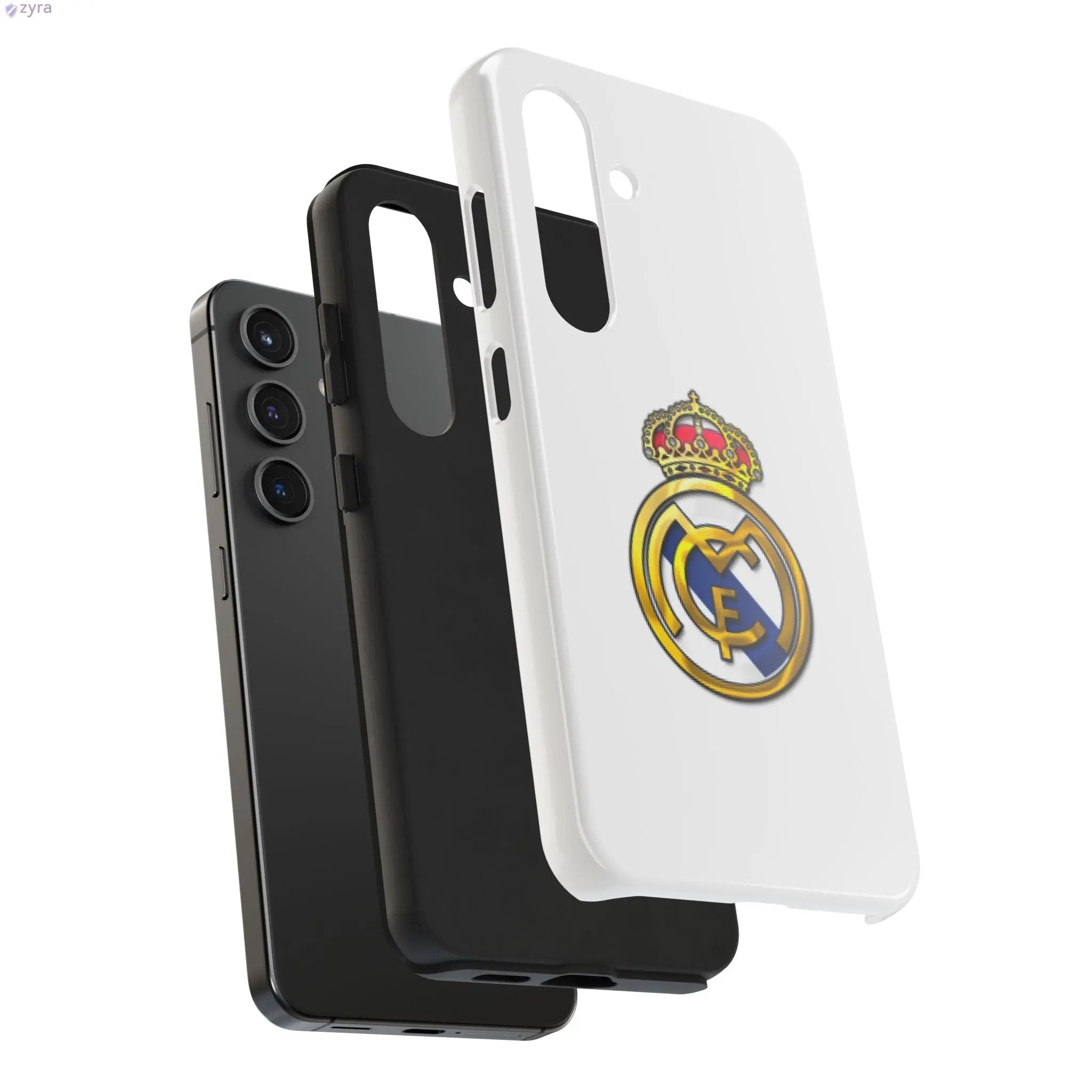 Real Madrid Tough White Gaming Phone Case - Premium Protection & Iconic Style Printify